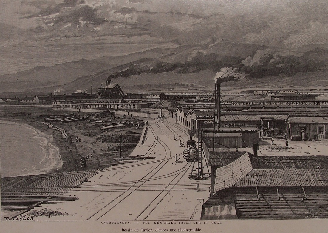 Reclus: Puerto de Antofagasta, Chile