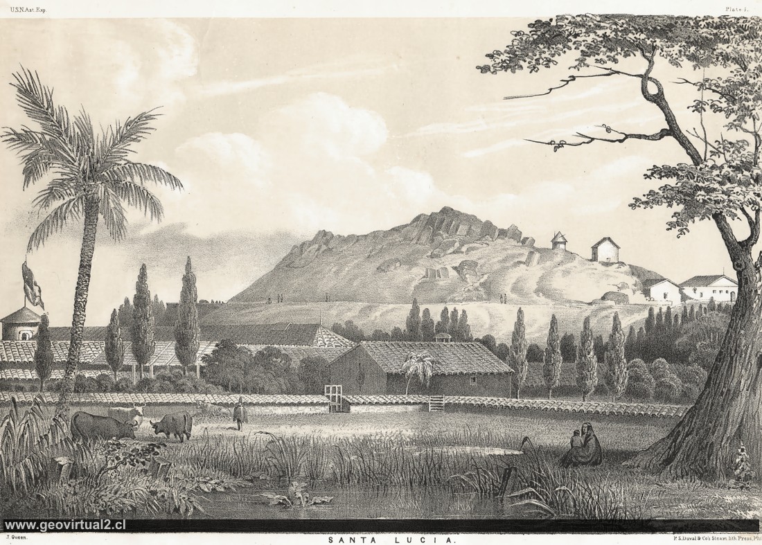 Santa Lucia, Santiago de Gilliss