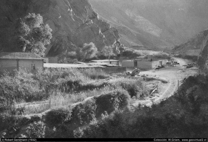 Historisches Bild von La Puerta aus dem Jahre 1932