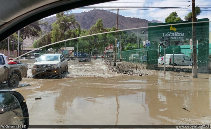 Aluvión en Copiapó 25 marzo 2015