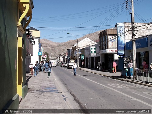 Copiapo, calle Chacabuco en 2005