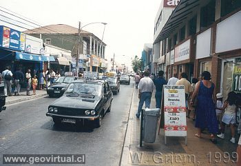 Copiapo: Calle O Higgins en 1999