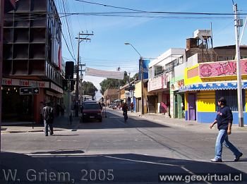 Copiapo: Calle Maipu - Los Carreras en el a�o 2005
