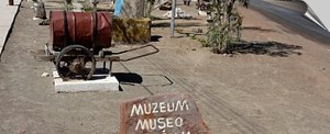 Freilicht Museum in der Ortschaft Domeyko in der Atacama Region, Chile