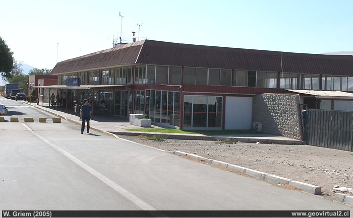 Aerodromo Chamonate en función - Desierto de Atacama