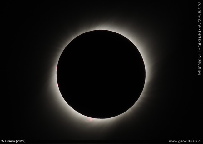 Eclipse solar total en Atacama y Coquimbo, 2019