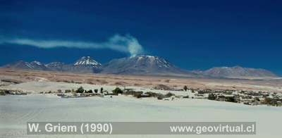 Volc�n Lascar (1989) - II. Regi�n / Chile