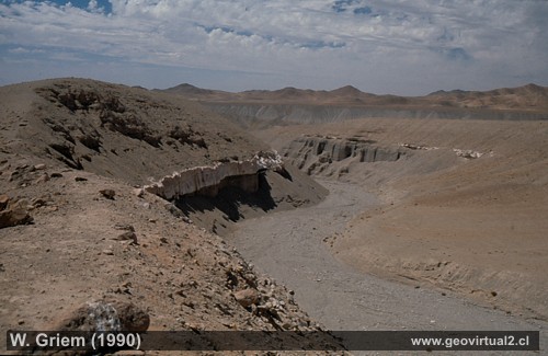 Ignimbritas en las Gravas de Atacama (mioceno)