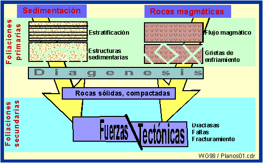 Concepto de formaci�n de Foliaciones