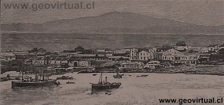 Caldera en 1895 (Reclus 1895)