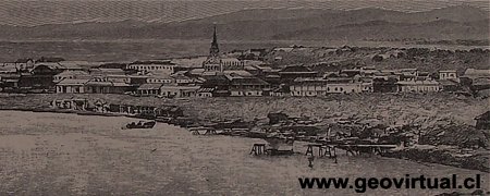 Puerto de Caldera en 1895