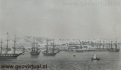 Retrato de Caldera de Gilliss, 1855
