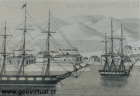 Retrato de Caldera de Gilliss, 1855