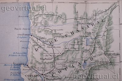 carta hist�rica de Atacama