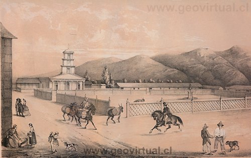 Philippi (1853, 1854) La Plaza de Copiap�