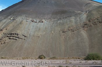 pliegue en El Escorial - Regi�n Atacama, Chile
