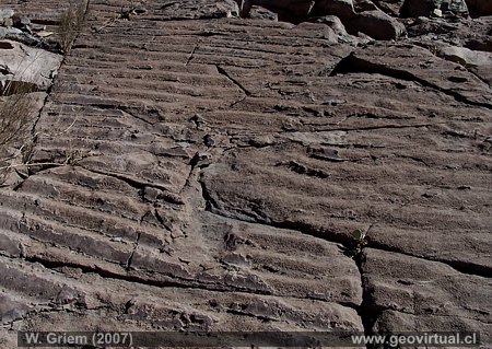 Ripples de agua - cret�cico de Atacama
