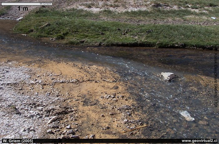 Geología: Confluencia de rios en Atacama, Chile