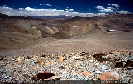 Bereich Co. Calder�n, Qda. Potrero Grande Region Atacama, Chile