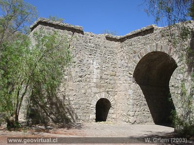 Aqu�dukt von Amolanas in der Region Atacama, Chile