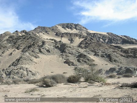 Der Berg "Bramador" bei Copiap� Atacama, Chile