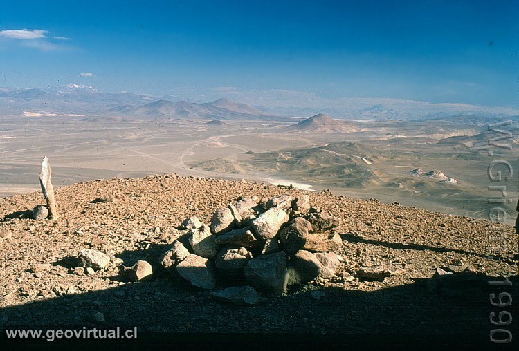 Vista panor�mica desde el Cerro La Ola hacia la llanura Ola