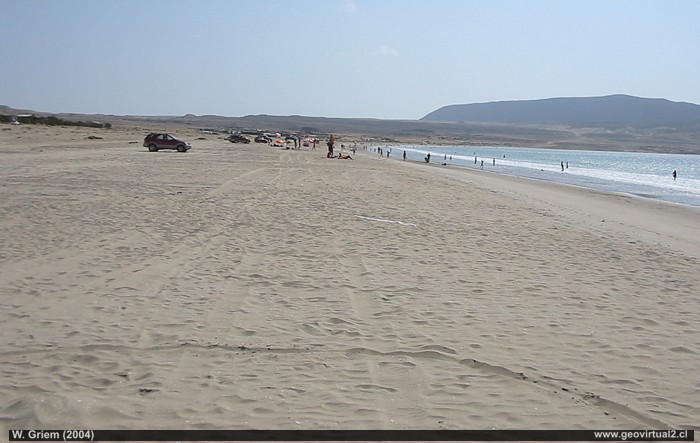 Atacama: Strand von Las Machas in der Atacama Region in Chile