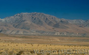 Cerro Peineta con la Quebrada Cha�aral Alto