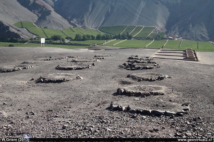 Viña del Cerro - Die Ruinen der Inka Schmelze im Copiapo Tal: Atacama Region, Chile