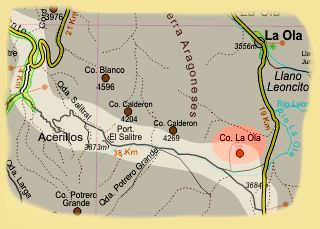 Carta sector Ola - Acerillos
