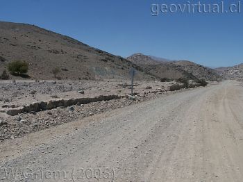 Bahnsteige in der Atacama W�ste, Chile