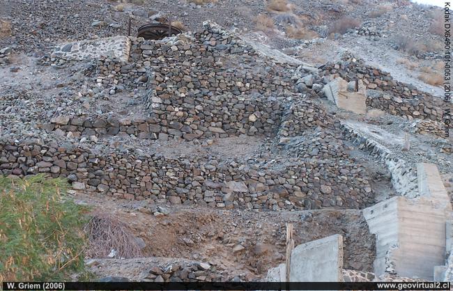 Andarivel de la mina El Bronce (Atacama, Chile)