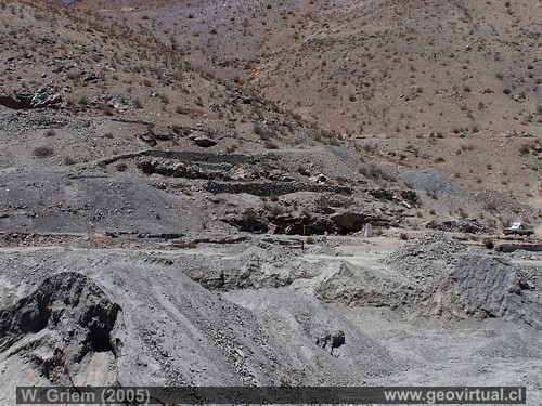 Mina "El Bronce" in der Region Atacama (Chile)