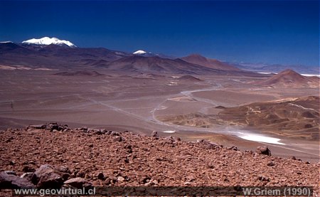 Cerro La Ola in der Atacama Wüste, Chile - Anden