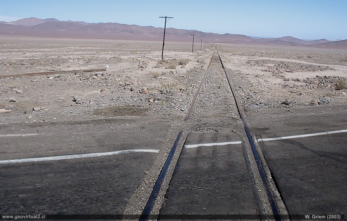 Die San Pedro Ebene, in der Atacama-Wüste, Chile