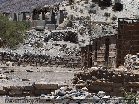 Planta de minerales y casas en merceditas - Atacama, Chile