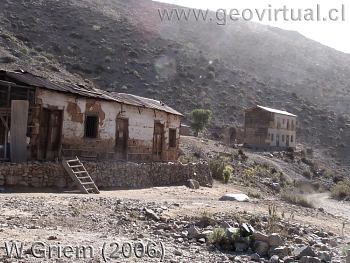 Ein verlassener Ort in der W�ste - Quebradita in der Region Atacama