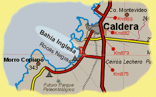 Carta del sector Bah�a Inglesa - Caldera en la Regi�n Atacama  