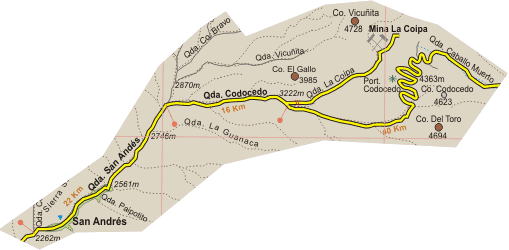 Carta Qda. Codocedo - Atacama