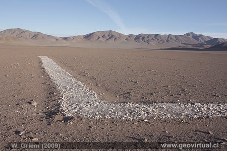 Pista del aerodromo Carrera Pinto (Atacama, Chile)