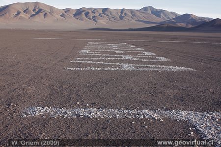 Pista del aerodromo abandonado de Carrera Pinto - Regi�n Atacama, Chile