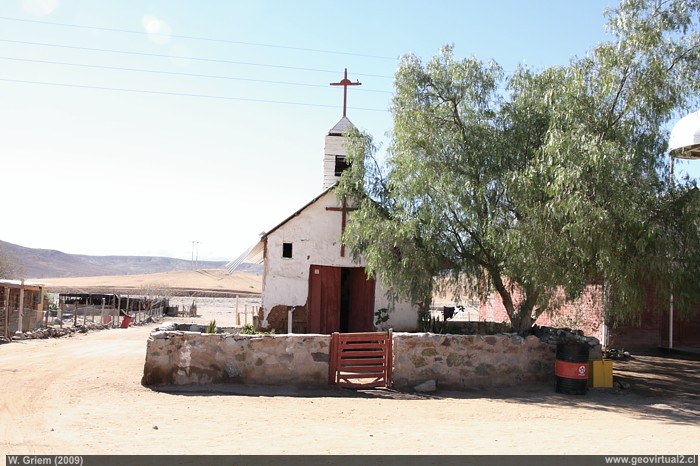 Capilla de Cachiyuyo, en la Región de Atacama - Chile