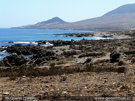 Litoral de Caleta El Cobre, Atacama - Chile
