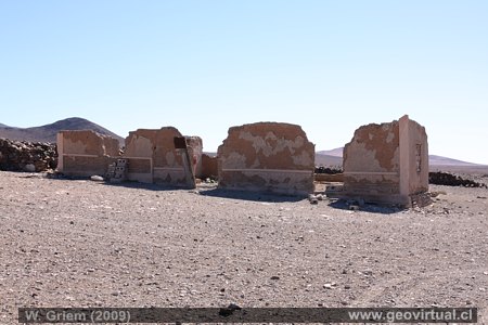 Ruinas de Cha�ar - limite entre Atacama y Coquimbo