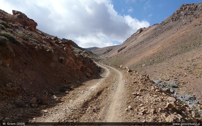 Portezuelo Chinches - Tambería en la Region de Atacama - Chile