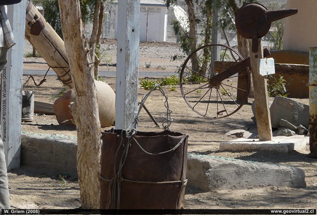 Museo del sitio en Domeyko - Atacama, Chile