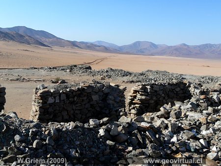 La mina abandonada "La Borracha" - Desierto de Atacama