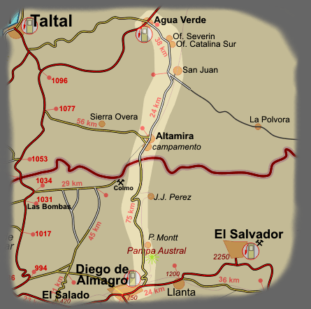 Carta entre Diego de Almagro hacia Altamira - Agua Verde