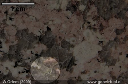 Minerales: Cuarzo en granito