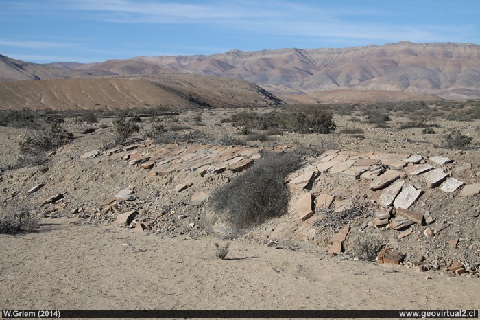 Linea ferrea a Bandurrias, Atacama